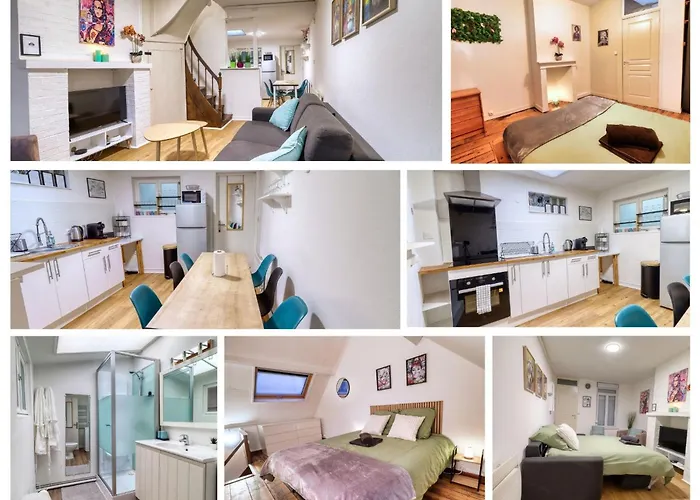 Vakantiehuis La Maison Pop I Parking Gratuit I Amiens Centre I 6 Personnes Amiens