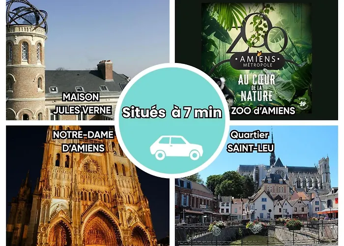 La Maison Pop I Parking Gratuit I Amiens Centre I 6 Personnes