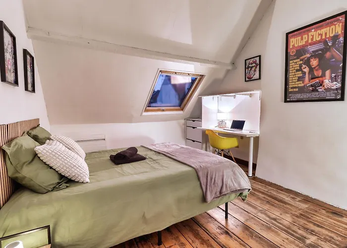 Vakantiehuis La Maison Pop I Parking Gratuit I Amiens Centre I 6 Personnes *