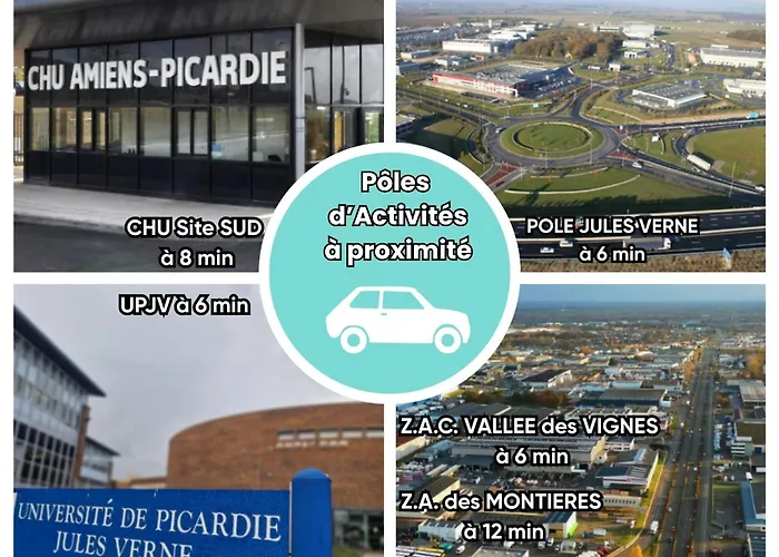 La Maison Pop I Parking Gratuit I Amiens Centre I 6 Personnes * Amiens